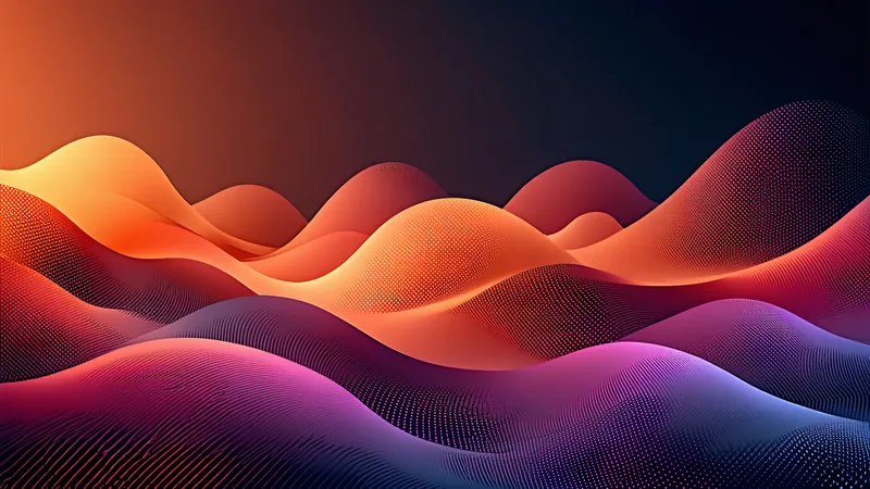 Abstract recurring revenue pattern visualization — Patreon fan loyalty and retention concept