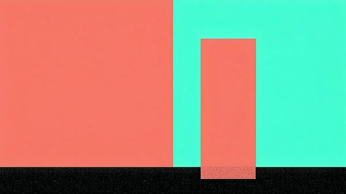 Abstract visualization of short-form vs. long-form content formats